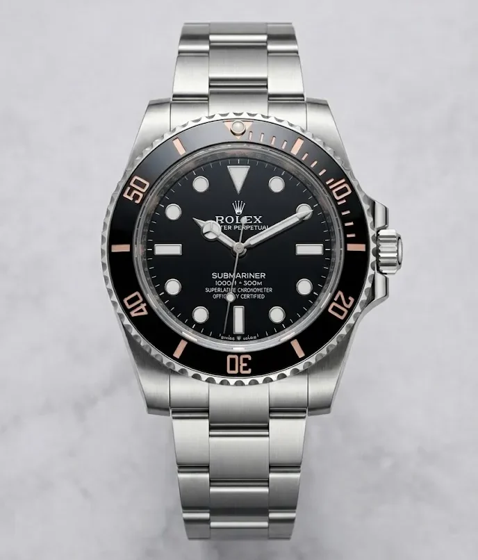 Rolex Submariner No Date Black Dial – 124060