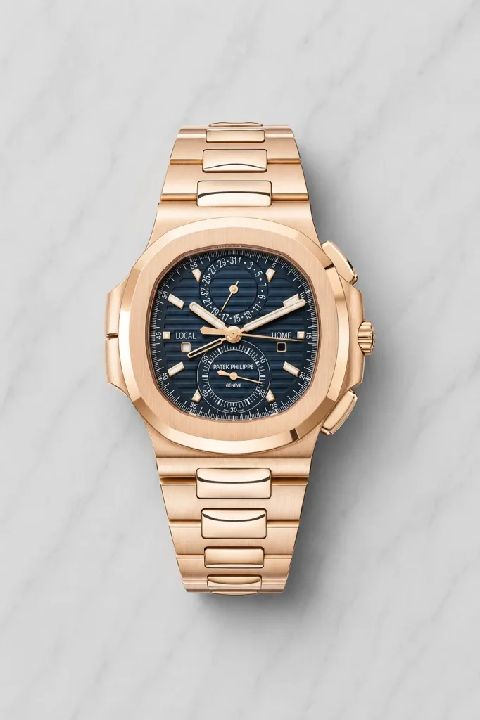 Nautilus Rose Gold Blue Dial - 59901R